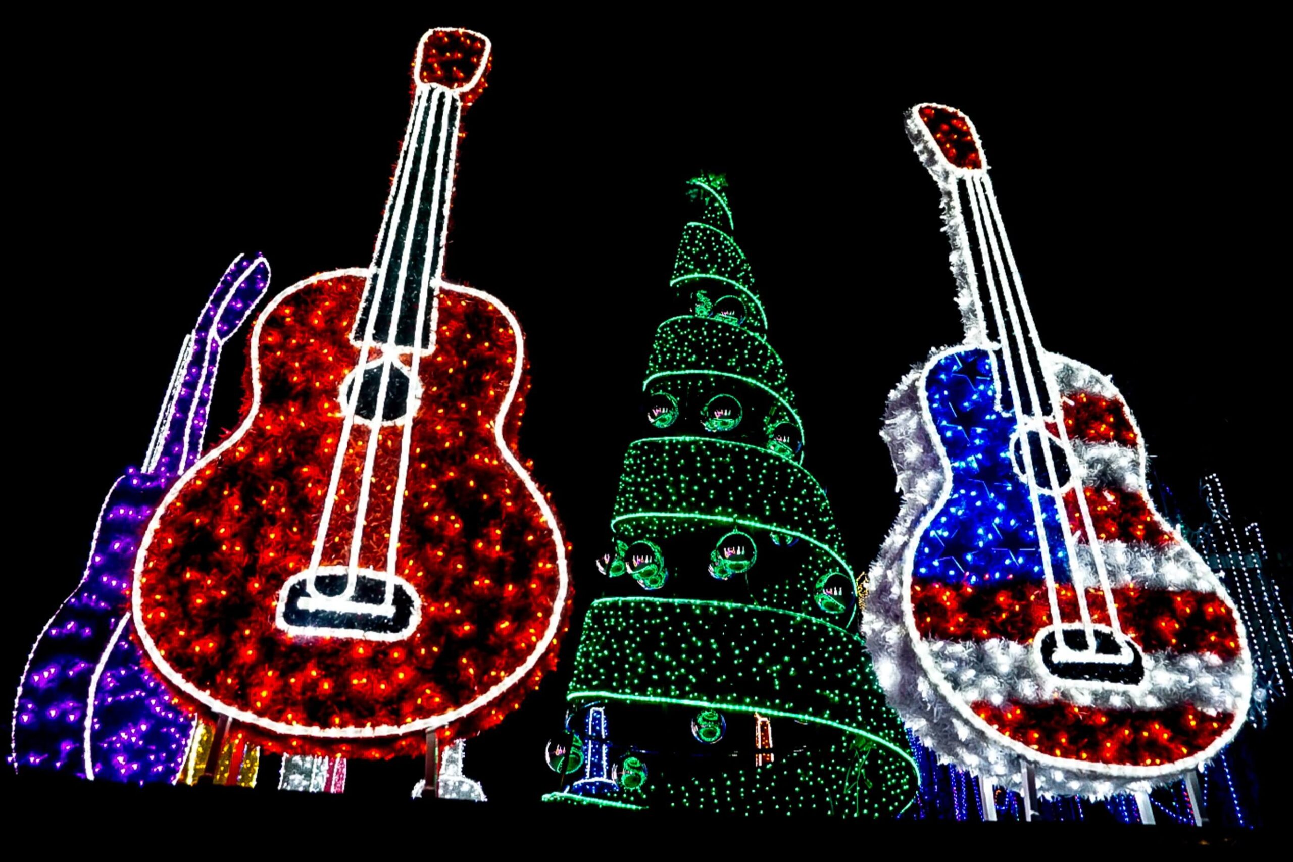 Christmas Light Show Austin Texas