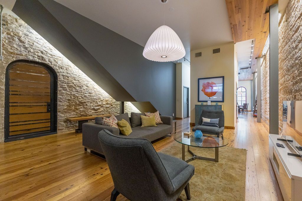 loft on congress living room
